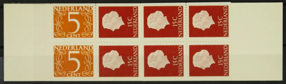 Nederland, Postzegelboekje 2 Mx Rabat