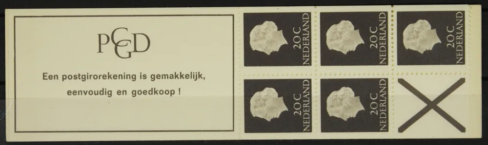 Ostatnia szansa Nederland, Postzegelboekje 6 b