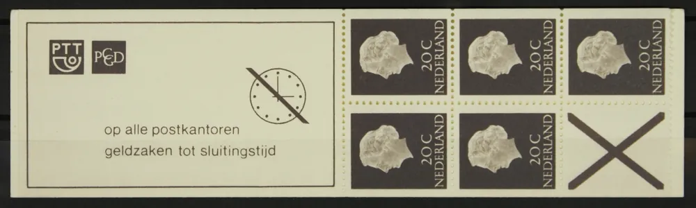 Popularny Nederland, Postzegelboekje 6 e