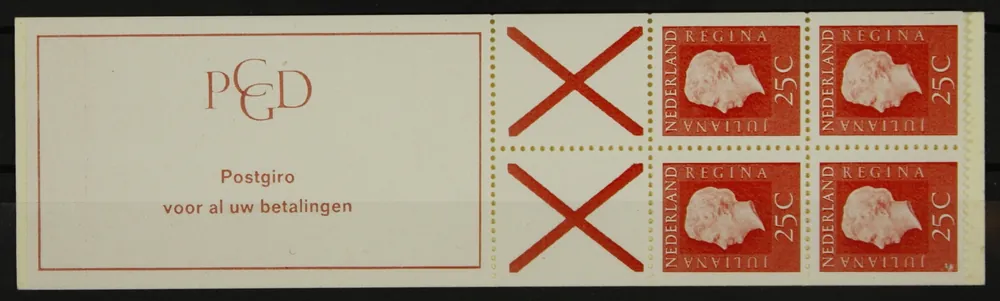 Nederland, Boekje 9 a telblok Najlepsza cena