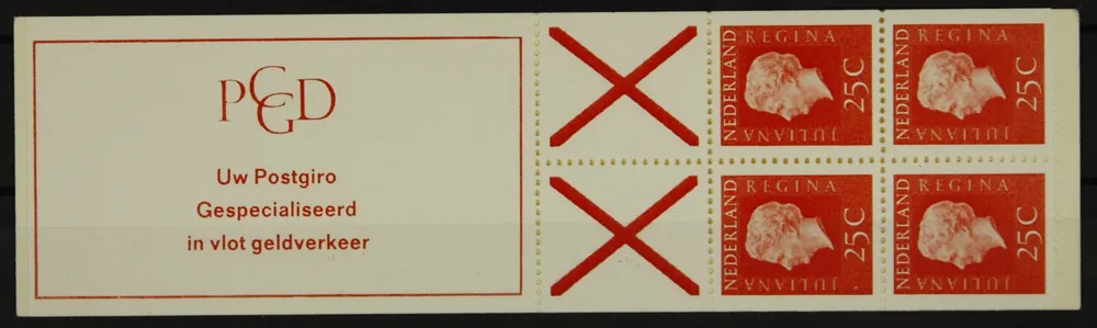 Premium Nederland, Postzegelboekje 9 cF