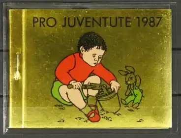 Wyprzedaż Zwitserland Boekje Pro Juventute 1987