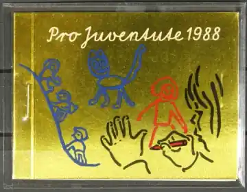 Autentyczny Zwitserland Boekje Pro Juventute 1988