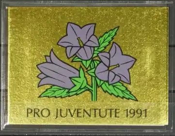 Rabat Zwitserland Boekje Pro Juventute 1991