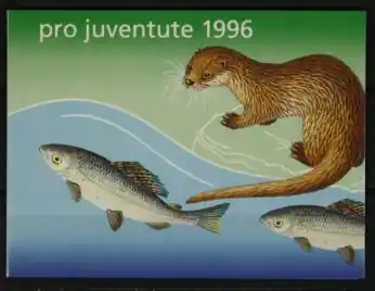 Oryginalny Zwitserland Boekje Pro Juventute 1996