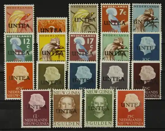 Popularny Ned. Nw. Guinea (Untea) NVPH 1-19