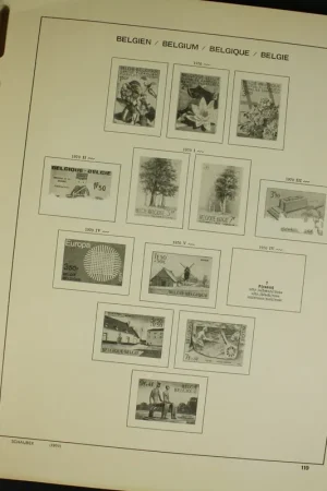 Schaubek album Belgie 1970-1985 Nowość