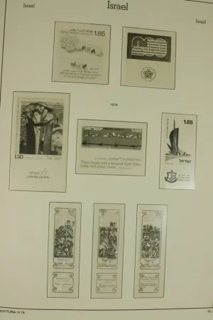 Leuchtturm album Israel 1976-1993 Oferta