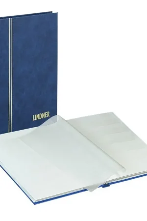 Insteekboekje klein formaat 16 witte blz. (blauw) Rabat