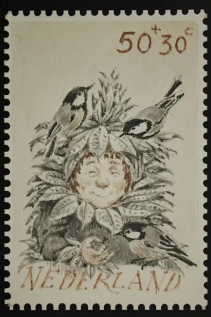 Wyprzedaż Nederland, Kinder- bedankkaart 1982