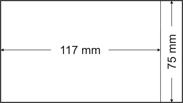 Kup teraz Pergamijn zakjes 75x117 mm