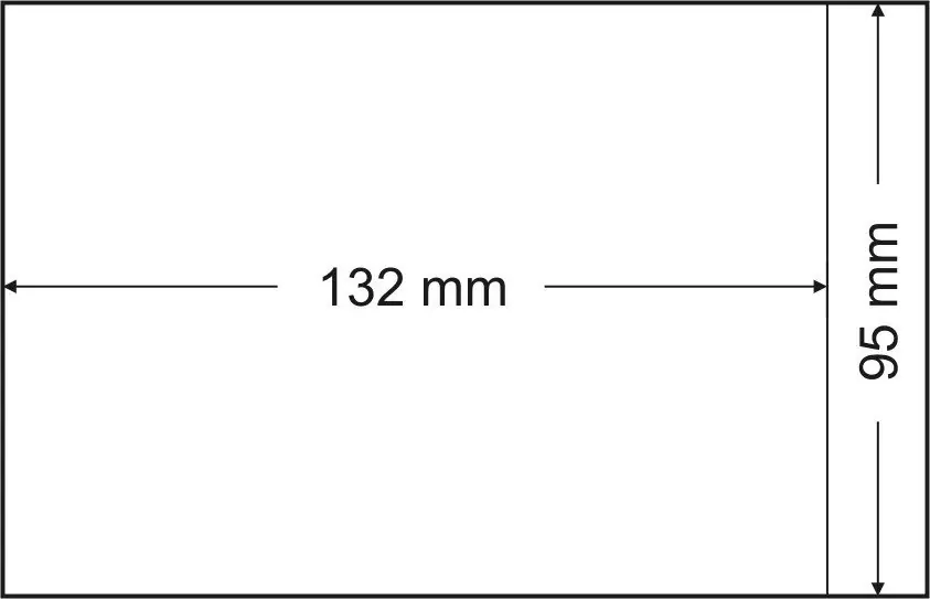 Rabat Pergamijn zakjes 95x132 mm