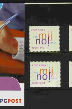 Nederland Postzegelmapje 284 Darmowa dostawa