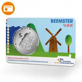 Nederland 2017: BU Coincard Herdenkingsmunt: Het Rode Kruis Vijfje Ekspresowa dostawa
