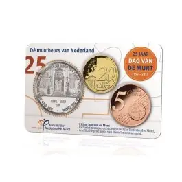 Nederland 2017: 25 Jaar Dag van de Munt in Coincard Kup teraz