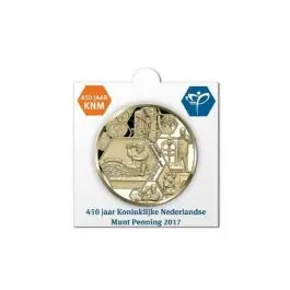 Nederland 2017: 450 Jaar Koninklijke Nederlandse Munt Penning in munthouder Bezpieczna płatność