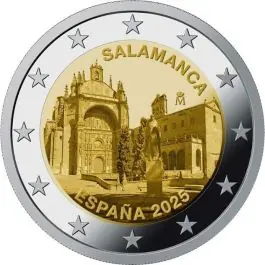 Nowość Spanje 2025: Speciale 2 Euro unc: "Salamanca"