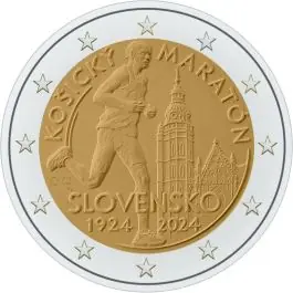 Najlepsza cena Slowakije 2024: Speciale 2 Euro unc: "Marathon"