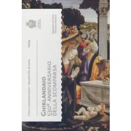 San Marino 2024: Speciale 2 Euro BU:"Ghirlandaio" Zamów teraz