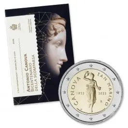 Oferta limitowana San Marino 2022: Speciale 2 Euro BU:"Canova"