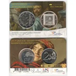 Nederland 2024: Holland Coin Fair Coincard: Frans Hals Promocja