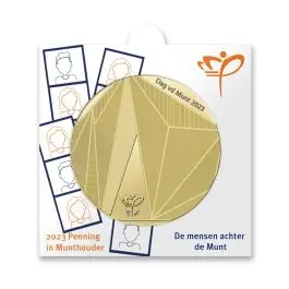 Nowość Nederland 2023: Penning in munthouder: Dag van de munt 2023