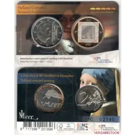 Nederland 2023: Holland Coin Fair Coincard: Johannes Vermeer Oferta