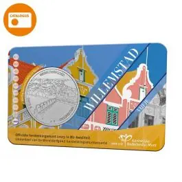 Zamów teraz Nederland 2023: Herdenkingsmunt: Willemstad Vijfje 2023 BU-kwaliteit in coincard
