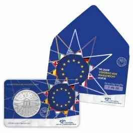 Nederland 2017: BU Coincard Herdenkingsmunt: Het Rode Kruis Vijfje Rabat