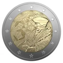 Letland 2022: Speciale 2 Euro unc: "Erasmus" Oferta limitowana