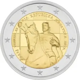 Popularny Kroatië 2025: Speciale 2 Euro unc: "1100 Jaar Koninkrijk"