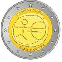 Oryginalny 2789 blok gestempeld