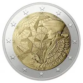 Frankrijk 2022: Speciale 2 Euro unc: "Erasmus" Tylko dziś