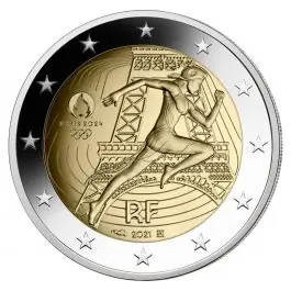 Ostatnia szansa Frankrijk 2021: Speciale 2 Euro unc: "Olympics" 2021