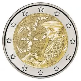Estland 2022: Speciale 2 Euro unc: "Erasmus" Nowość