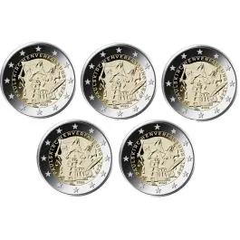 Darmowa dostawa Duitsland 2024: Speciale 2 Euro unc:"Paulus Kerk": A, D, F, G, en J