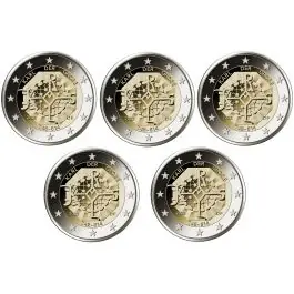 Duitsland 2023: Speciale 2 Euro unc:"Karel de Grote": A, D, F, G, en J Ostatnia szansa