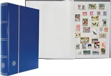 Darmowa dostawa Insteekboek - Blauw - A4 - 64 witte bladzijden - ongewatteerde band