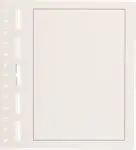 Blanco-albumbladen met zwart kader. Nowość