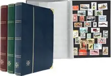 Popularny Insteekboek - willekeurige kleur - A4 - 64 zwarte bladzijden - gewatteerde imitatie-krokodillenleren band