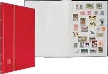 Premium Insteekboek - Rood - A4 - 16 witte bladzijden - ongewatteerde band