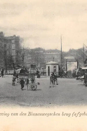 Rotterdam Omg. Binnenwegschen brug (afgebr. in 1901) Molen HC61313 Najlepsza cena