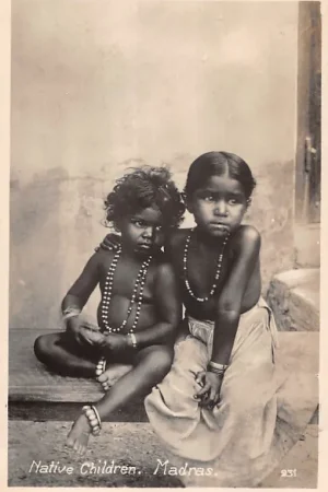 India Madras Native Children 1926 Chennai Kind Azië HC61216 Premium