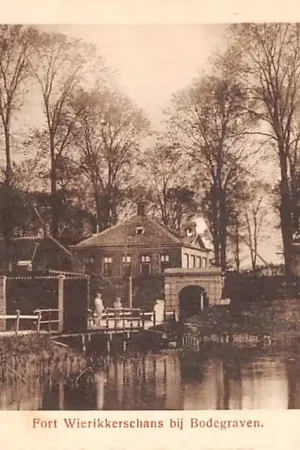 Premium Bodegraven Fort Wierickerschans 1921 Nieuwerbrug aan de Rijn Militair HC61050