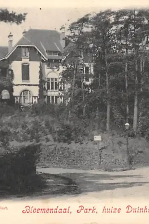 Bloemendaal Park en Huize Duinhoeve 1906 Haarlem HC61023 Rabat