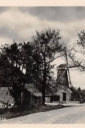 Oryginalny Bathmen De oude molen 1949 Deventer HC61022