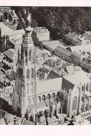 Breda Grote Kerk 1948 KLM Luchtfoto No. 332 HC60949 Szybka dostawa