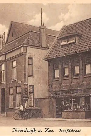 Oferta limitowana Noordwijk aan Zee Hoofdstraat 1943 Winkel P. Vink Souvenirs en winkel Boekhandel en leesbibliotheek HC60958
