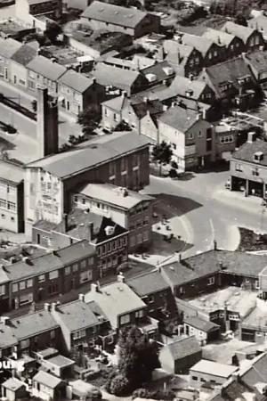 Oostburg Luchtfoto Zeeuws-Vlaanderen HC60900 Kup teraz