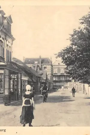 Domburg Hotel de l'Europe 1933 Walcheren Zeeland HC60874 Oryginalny